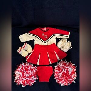 Vintage American Girl Cheerleading Outfit